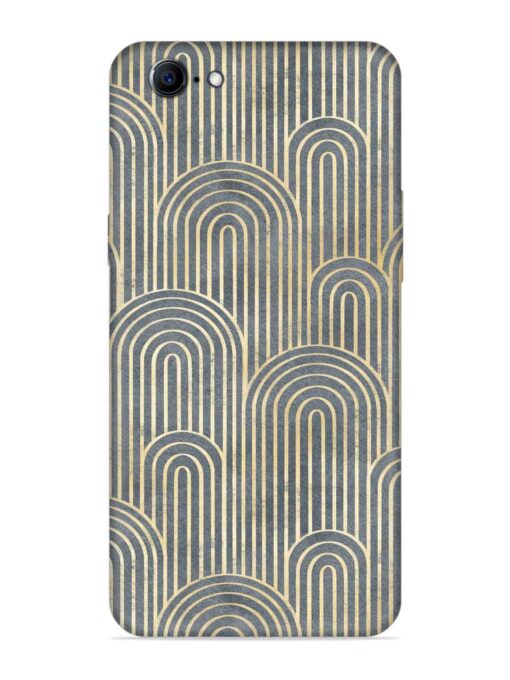 Art Deco Style Embossed Soft Silicone Case for Oppo A57 (2016) Zapvi