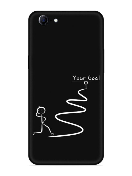 Your Goal Embossed Soft Silicone Case for Oppo A57 (2016) Zapvi