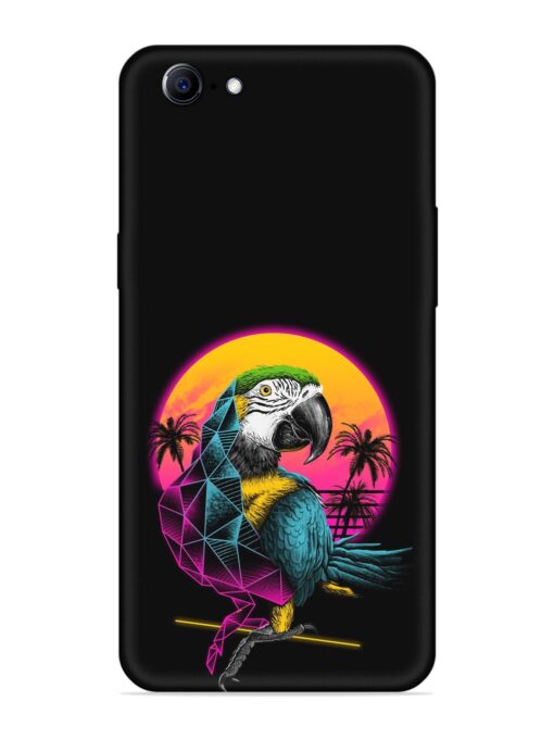 Rad Parrot Embossed Soft Silicone Case for Oppo A57 (2016) Zapvi