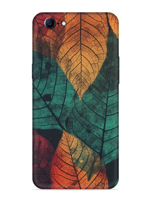 Leaves Artwork Embossed Soft Silicone Case for Oppo A57 (2016) Zapvi