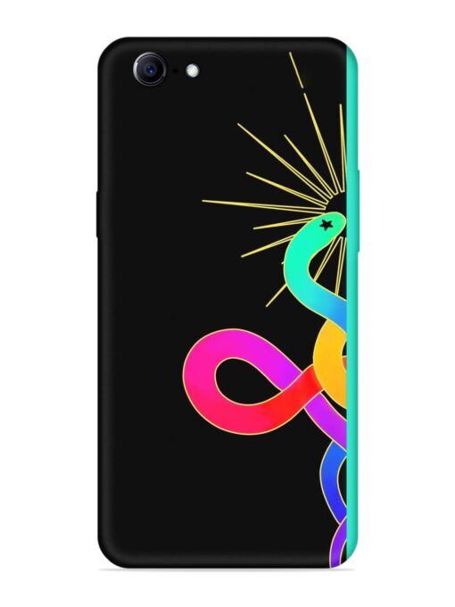 Art Geometric Abstraction Embossed Soft Silicone Case for Oppo A57 (2016) Zapvi