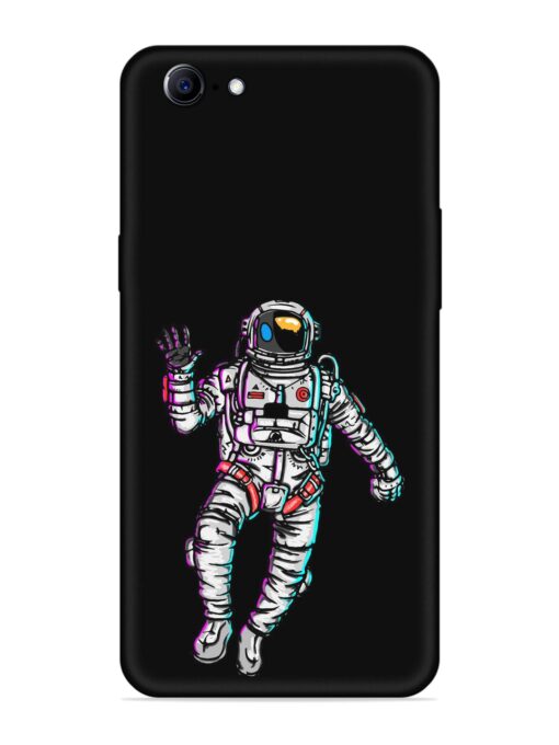 Spaceman Embossed Soft Silicone Case for Oppo A57 (2016) Zapvi