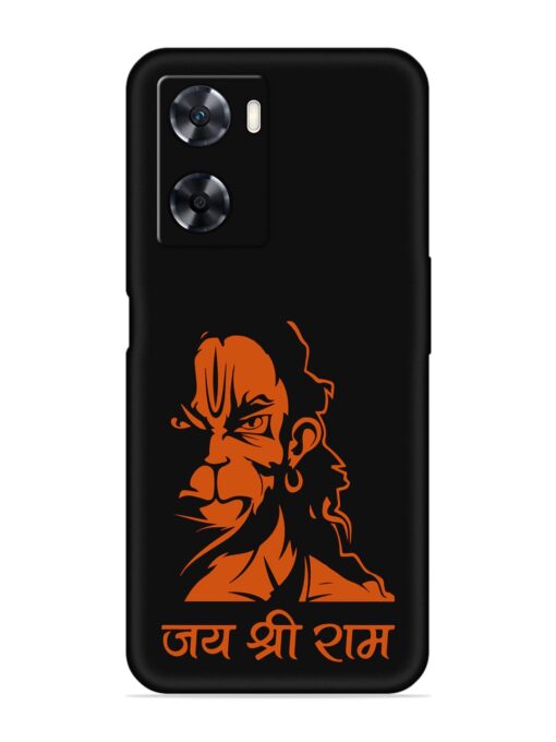 Angry Hanuman Embossed Soft Silicone Case for Oppo A57 (4G)