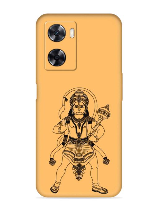 Indian God Hanuman Embossed Soft Silicone Case for Oppo A57 (4G)