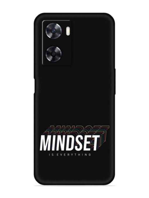 Mindset Everything Slogan Embossed Soft Silicone Case for Oppo A57 (4G)