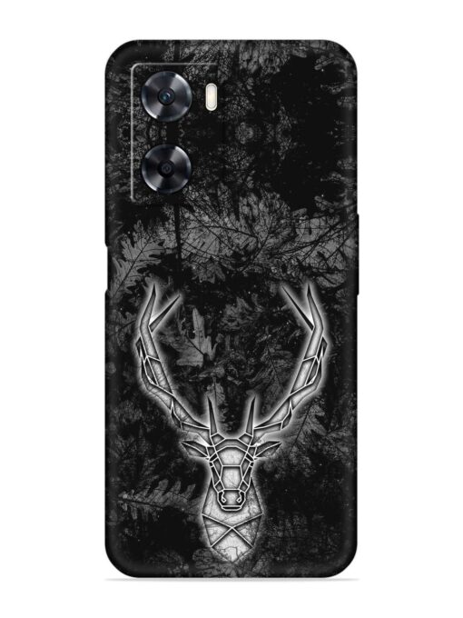 Ancient Deer Embossed Soft Silicone Case for Oppo A57 (4G)