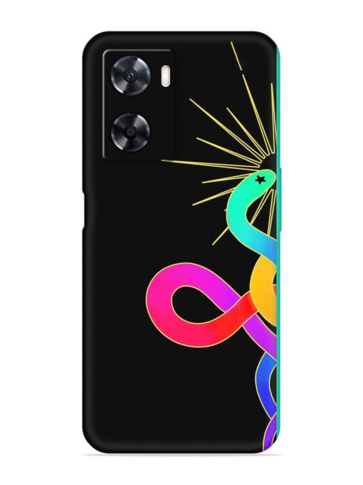 Art Geometric Abstraction Embossed Soft Silicone Case for Oppo A57 (4G)