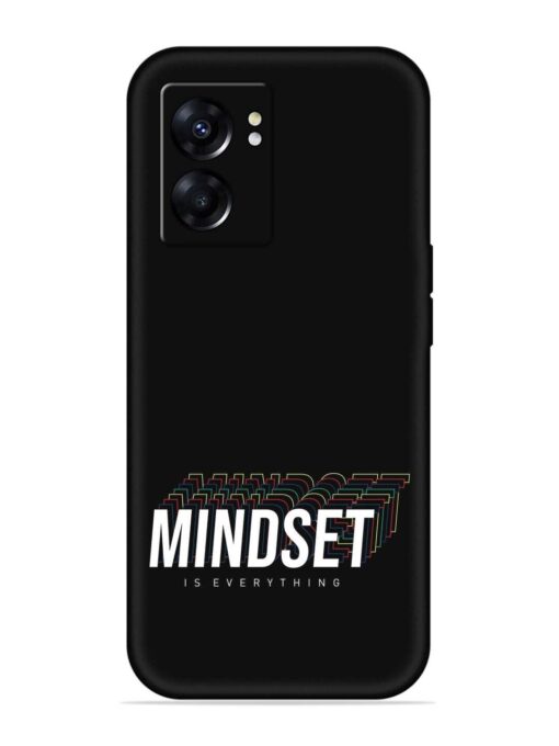 Mindset Everything Slogan Embossed Soft Silicone Case for Oppo A57 (5G) Zapvi