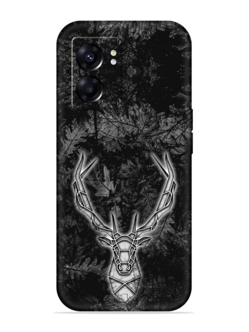 Ancient Deer Embossed Soft Silicone Case for Oppo A57 (5G)