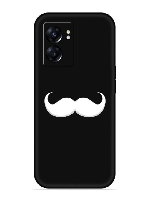 Mustache Vector Embossed Soft Silicone Case for Oppo A57 (5G)