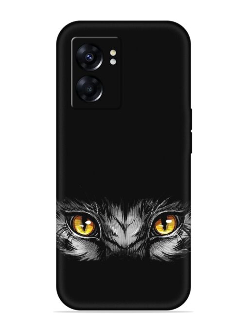 Scary Eye Embossed Soft Silicone Case for Oppo A57 (5G) Zapvi