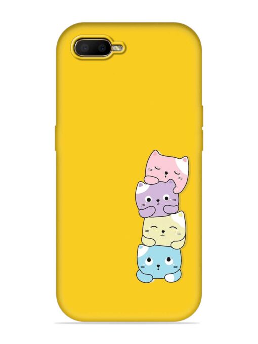 Cartoon Anime Embossed Soft Silicone Case for Oppo A5S Zapvi