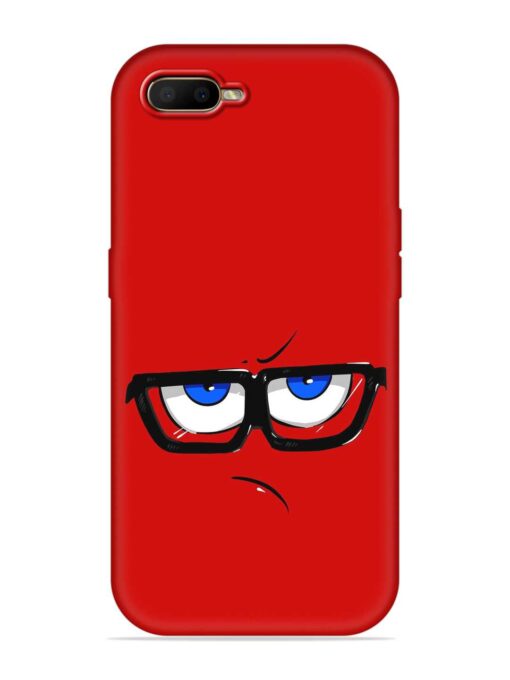 Rad Angry Face Embossed Soft Silicone Case for Oppo A5S Zapvi