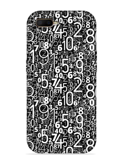 Many Numbers Different Embossed Soft Silicone Case for Oppo A5S Zapvi