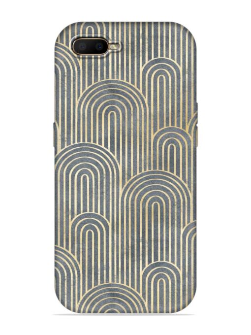 Art Deco Style Embossed Soft Silicone Case for Oppo A5S Zapvi