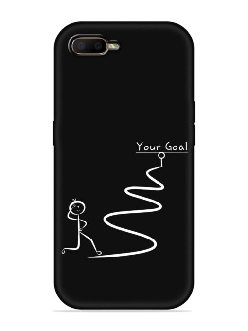 Your Goal Embossed Soft Silicone Case for Oppo A5S Zapvi