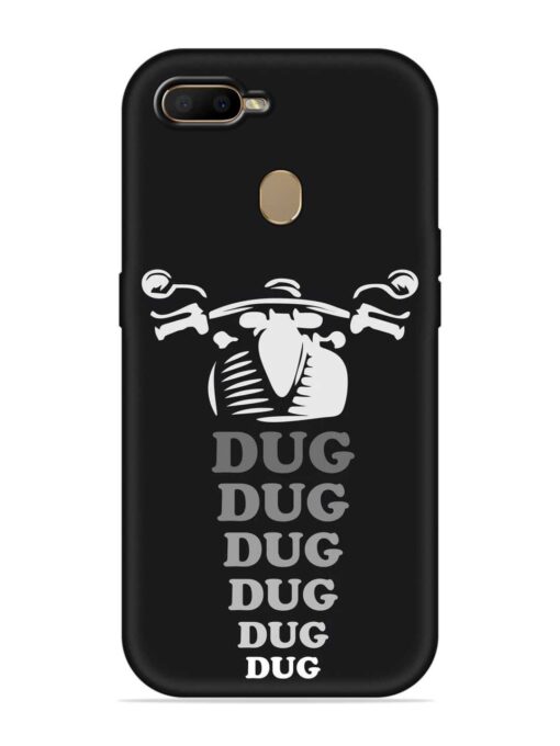 Dug Dug Dug Embossed Soft Silicone Case for Oppo A7