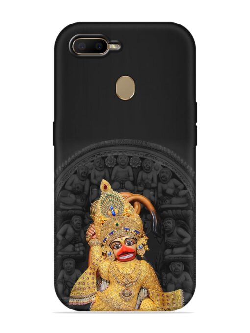 Indian Gold Hanuman Embossed Soft Silicone Case for Oppo A7 Zapvi