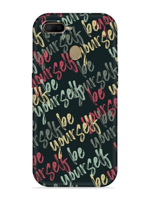 Yourself Seamless Embossed Soft Silicone Case for Oppo A7