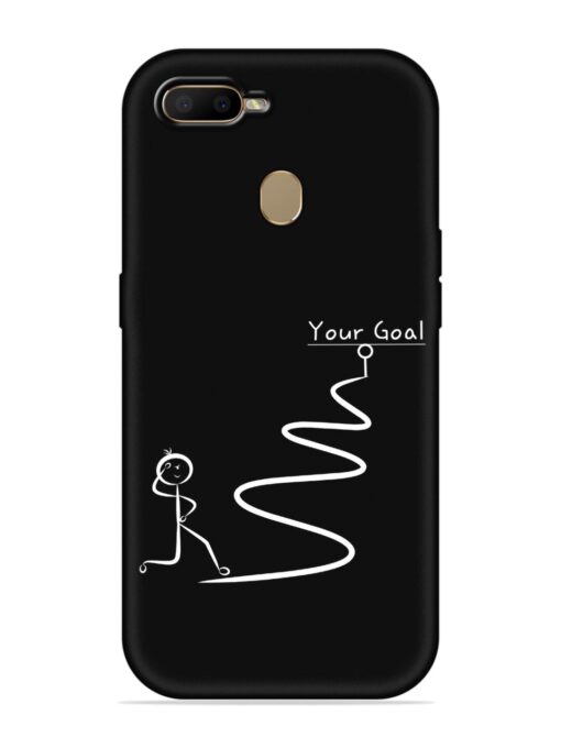 Your Goal Embossed Soft Silicone Case for Oppo A7