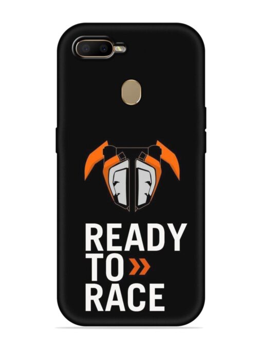 Ready To Race Embossed Soft Silicone Case for Oppo A7