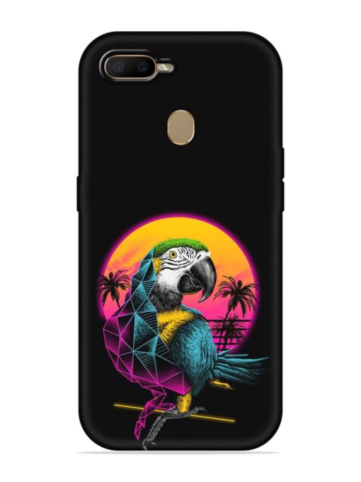 Rad Parrot Embossed Soft Silicone Case for Oppo A7 Zapvi