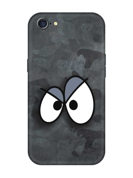 Big Eyes Night Mode Embossed Soft Silicone Case for Oppo A71 Zapvi