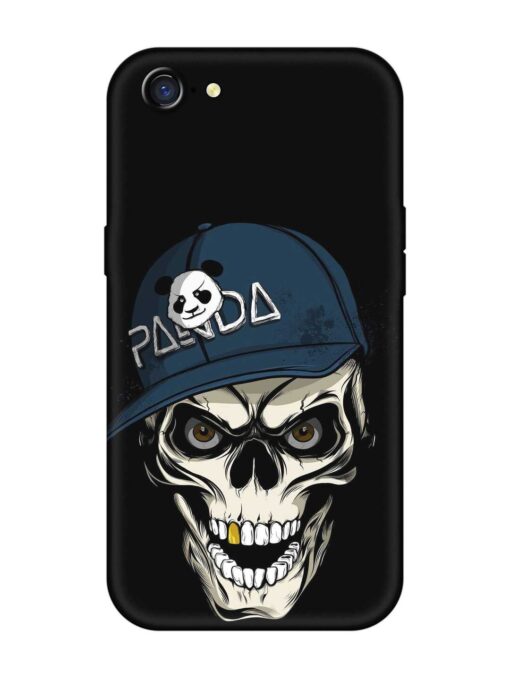 Panda Skull Embossed Soft Silicone Case for Oppo A71 Zapvi