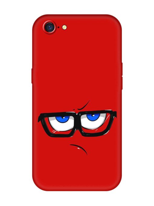 Rad Angry Face Embossed Soft Silicone Case for Oppo A71 Zapvi