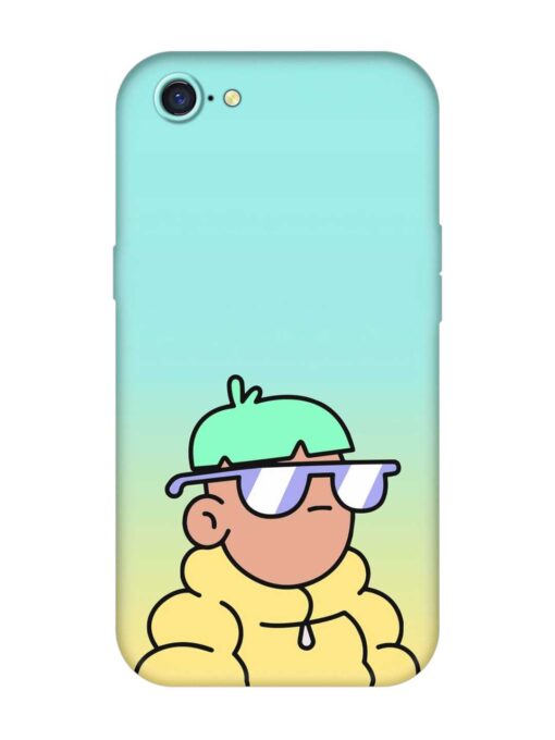 Doodles Cool Character Embossed Soft Silicone Case for Oppo A71 Zapvi