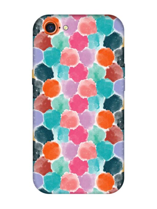 Colorful Seamless Pattern Embossed Soft Silicone Case for Oppo A71 Zapvi