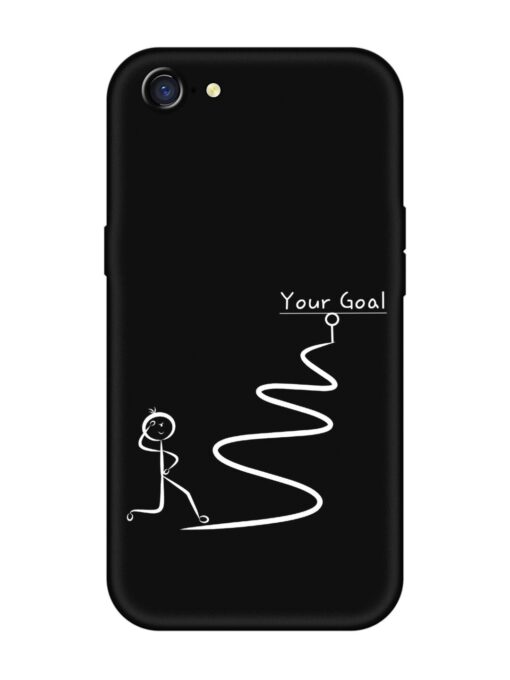 Your Goal Embossed Soft Silicone Case for Oppo A71 Zapvi