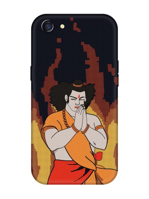 Shree Ram Vector Embossed Soft Silicone Case for Oppo A71 Zapvi