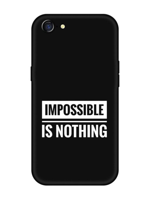 Impossible Is Nothing Embossed Soft Silicone Case for Oppo A71