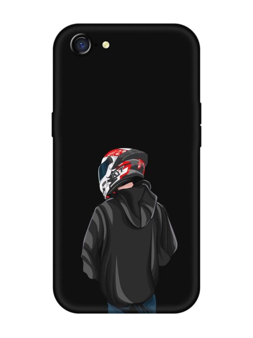 Motorcycle Rider Embossed Soft Silicone Case for Oppo A71 Zapvi