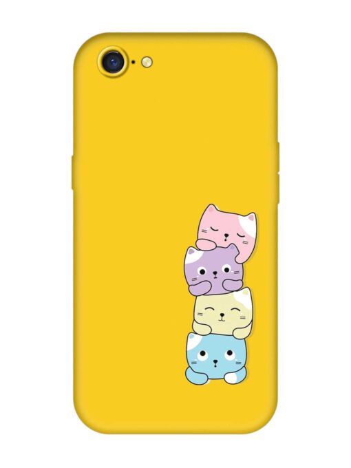 Cartoon Anime Embossed Soft Silicone Case for Oppo A71K