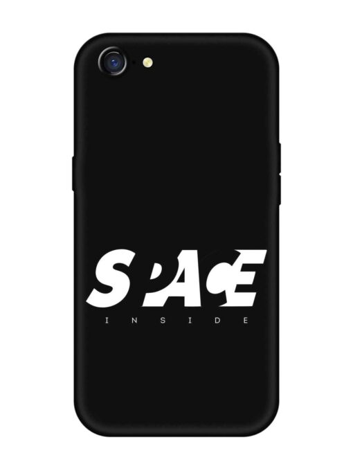 Space Typography Art Embossed Soft Silicone Case for Oppo A71K Zapvi