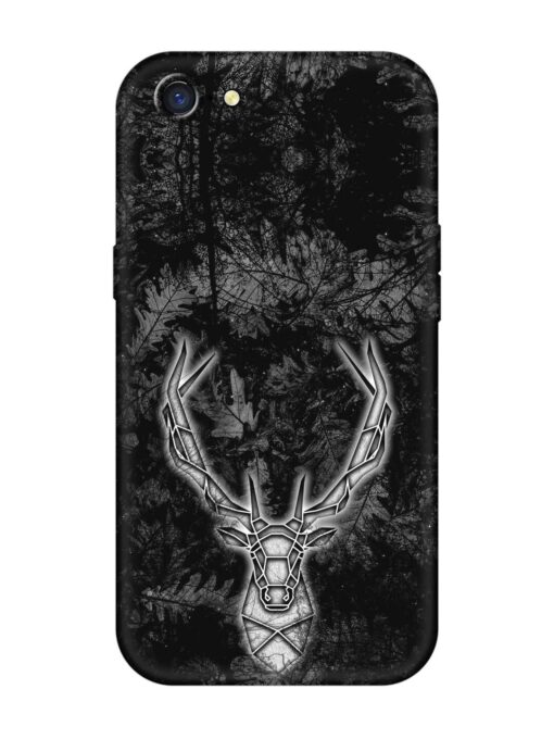 Ancient Deer Embossed Soft Silicone Case for Oppo A71K Zapvi