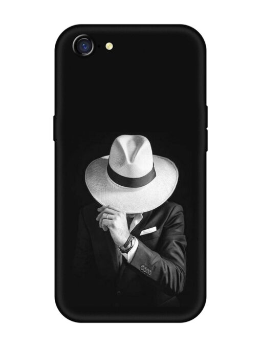 Men Under Hat Embossed Soft Silicone Case for Oppo A71K