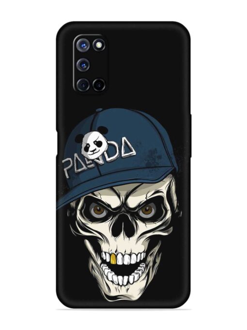 Panda Skull Embossed Soft Silicone Case for Oppo A72