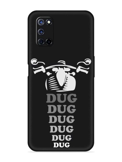 Dug Dug Dug Embossed Soft Silicone Case for Oppo A72 Zapvi