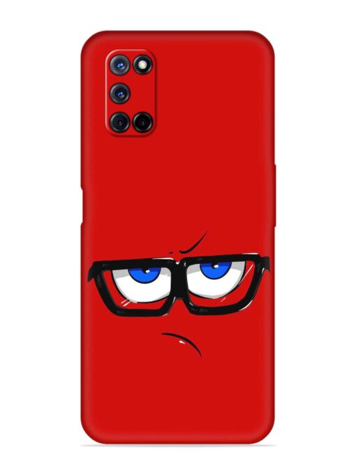 Rad Angry Face Embossed Soft Silicone Case for Oppo A72 Zapvi