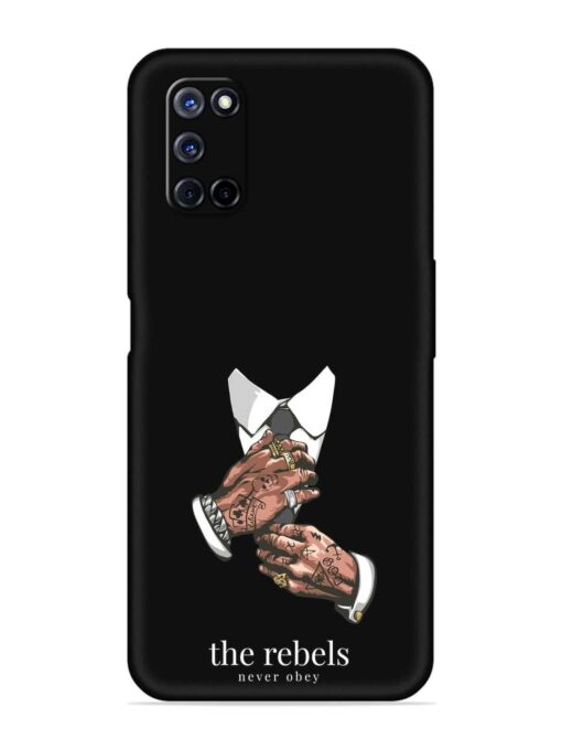 Rebels Slogan Man Embossed Soft Silicone Case for Oppo A72