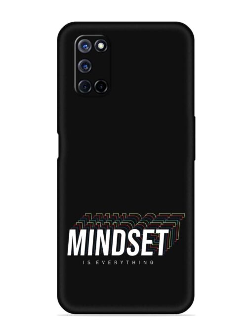 Mindset Everything Slogan Embossed Soft Silicone Case for Oppo A72