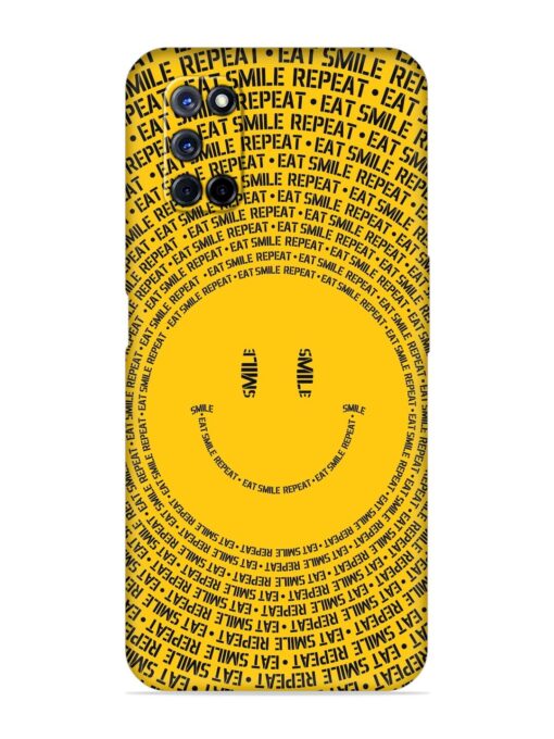 Smiley Embossed Soft Silicone Case for Oppo A72 Zapvi