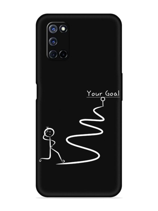 Your Goal Embossed Soft Silicone Case for Oppo A72 Zapvi