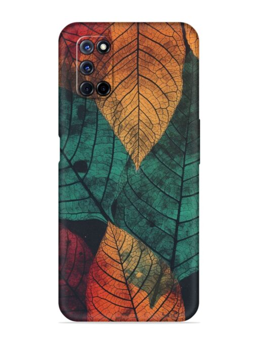 Leaves Artwork Embossed Soft Silicone Case for Oppo A72