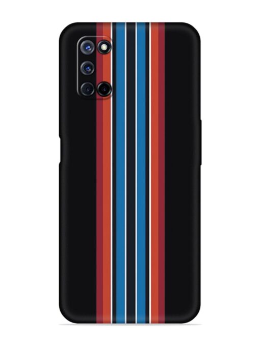 Vertical Strips Embossed Soft Silicone Case for Oppo A72