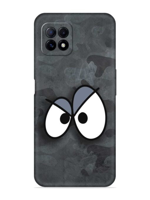 Big Eyes Night Mode Embossed Soft Silicone Case for Oppo A73