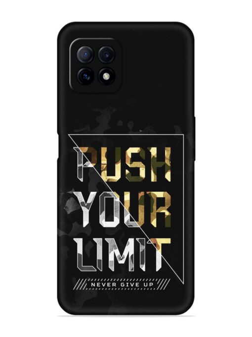 Push Your Limits Embossed Soft Silicone Case for Oppo A73 Zapvi